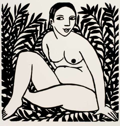 Sitting in the Garden