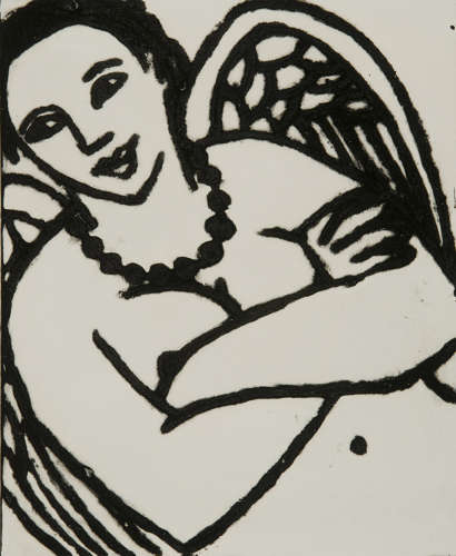 Angel with Arms Crossed